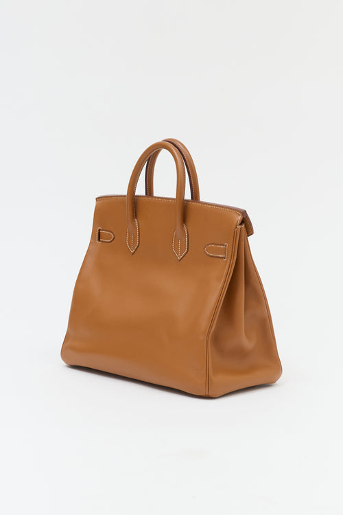 Hermès 1994 HAC Gold Courchevel Birkin 32 Bag