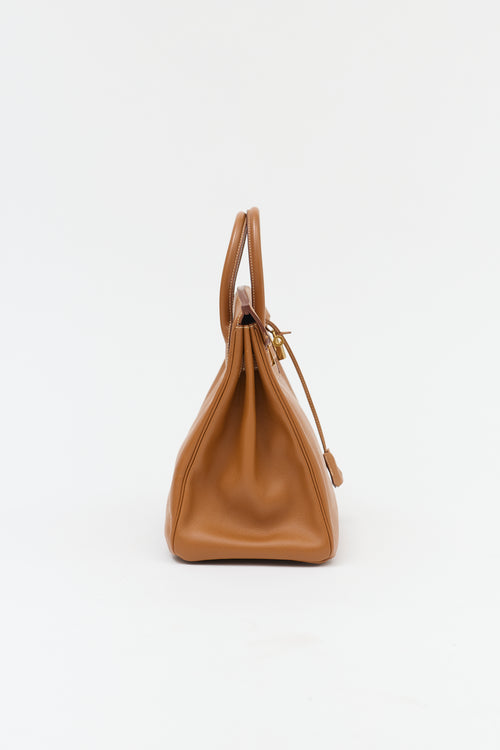 Hermès 1994 HAC Gold Courchevel Birkin 32 Bag