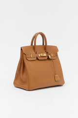 Hermès 1994 HAC Gold Courchevel Birkin 32 Bag