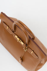 Hermès 1994 HAC Gold Courchevel Birkin 32 Bag