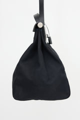 Hermès 1999 Toile & Leather Herbag Cabine 50 Bag