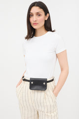 Hermès 2000 Noir Box Pochette Belt Bag