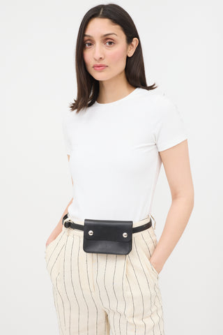 Hermès 2000 Noir Box Pochette Belt Bag