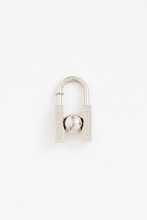 Hermès 2001 Palladium Cadena H-Ball Lock