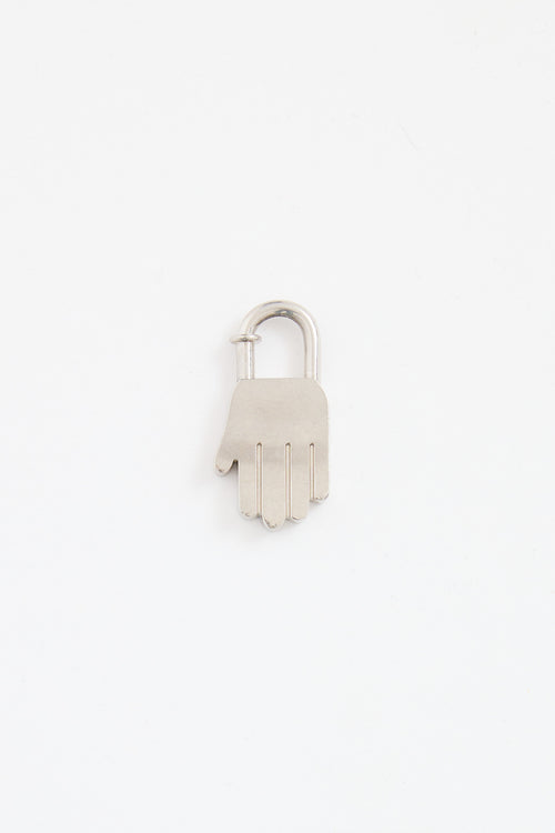 Hermès 2002 Palladium Cadena Hand Lock