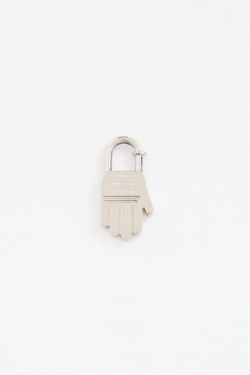 Hermès 2002 Palladium Cadena Hand Lock