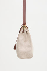Hermès 2002 Marron Foncé Vache Hunter & Orange H Vibrato Herbag 31