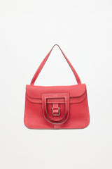 Hermès 2016 Vermillion Taurillon Halzan 31 Bag
