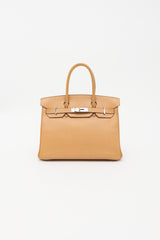 Hermès 2006 Gold Epsom Birin 30 Bag