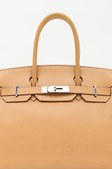 Hermès 2006 Gold Epsom Birin 30 Bag