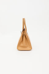 Hermès 2006 Gold Epsom Birin 30 Bag