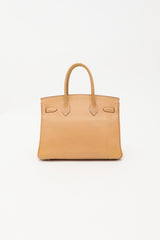 Hermès 2006 Gold Epsom Birin 30 Bag