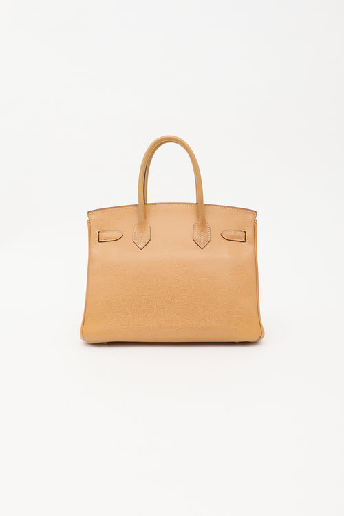 Hermès 2006 Gold Epsom Birin 30 Bag