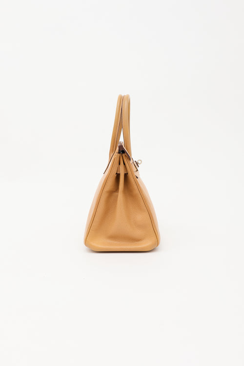 Hermès 2006 Gold Epsom Birin 30 Bag