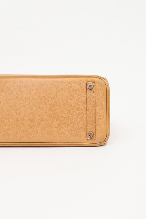 Hermès 2006 Gold Epsom Birin 30 Bag