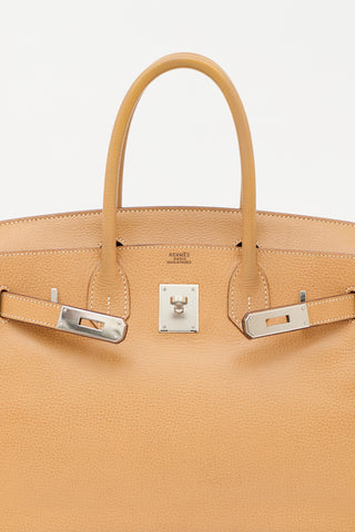 Hermès 2006 Gold Epsom Birin 30 Bag