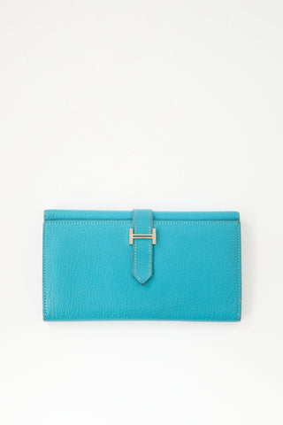Hermès 2006 Mysore Bearn Long Wallet