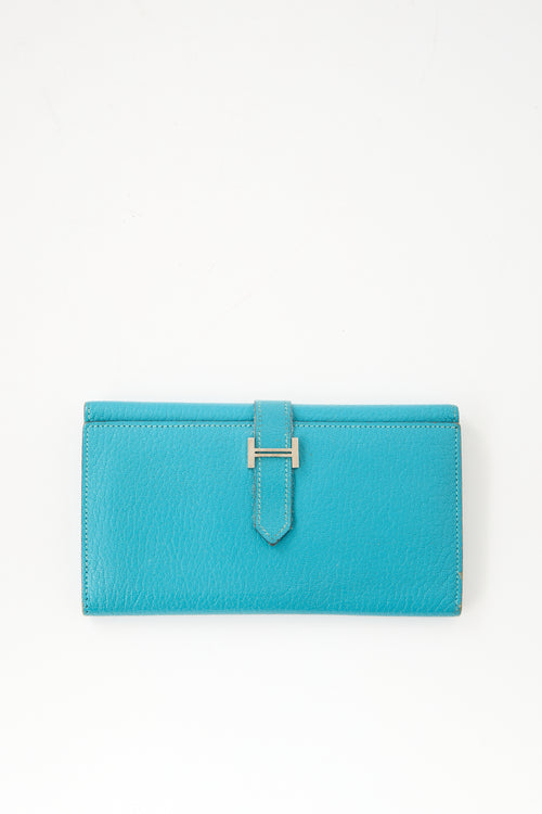 Hermès 2006 Mysore Bearn Long Wallet