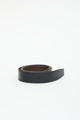 Hermès 2007 Togo Leather Reversible Belt Strap