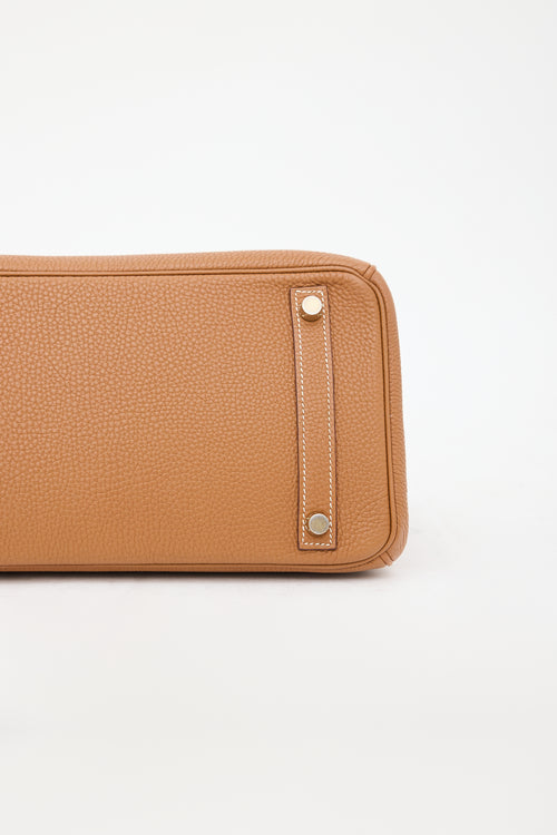 Hermès 2007 Gold Clemence Birkin 30 Bag