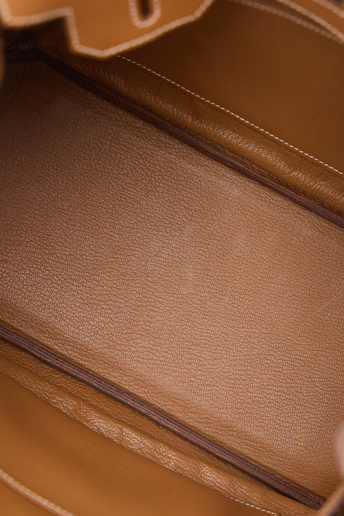 Hermès 2007 Gold Clemence Birkin 30 Bag