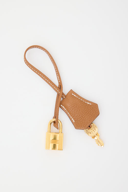 Hermès 2007 Gold Clemence Birkin 30 Bag