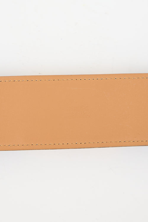Hermès 2007 Noir Box Collier De Chien 50 Belt