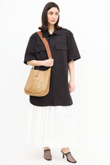 Hermès 2008 Chai Clemence Evelyne III PM Bag