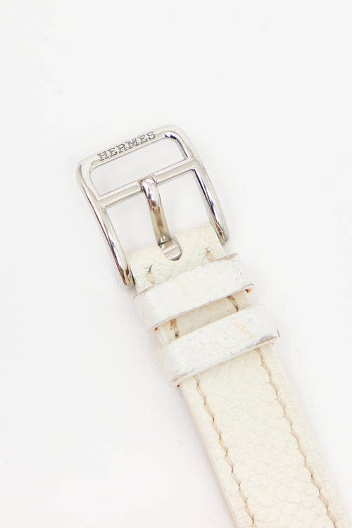 Hermès 2009 Craie Epsom Cape Cod Watch