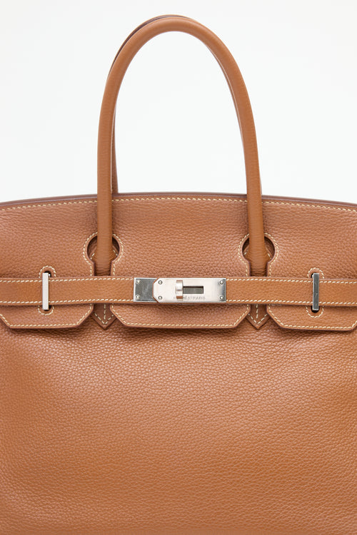 Hermès 2009 Gold Togo Birkin 30 Bag