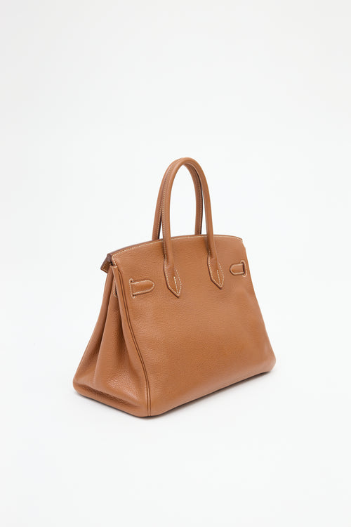 Hermès 2009 Gold Togo Birkin 30 Bag