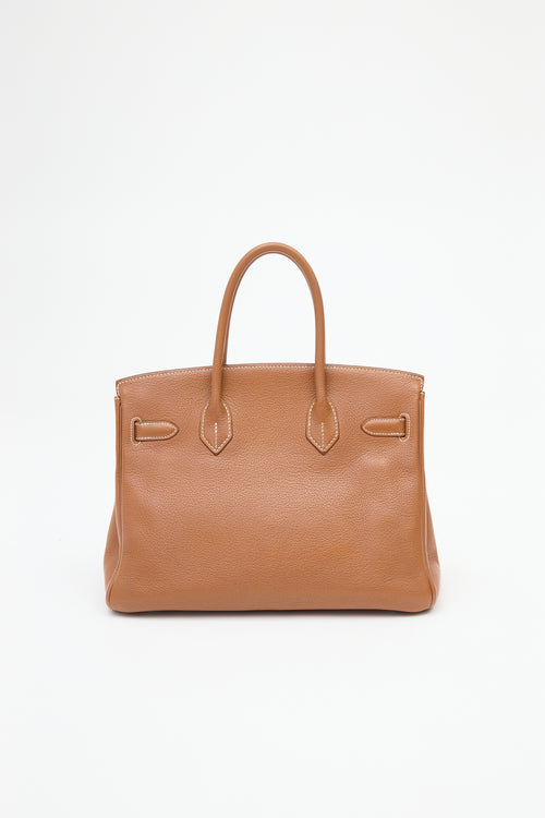 Hermès 2009 Gold Togo Birkin 30 Bag