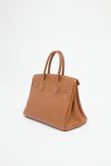 Hermès 2009 Gold Togo Birkin 30 Bag