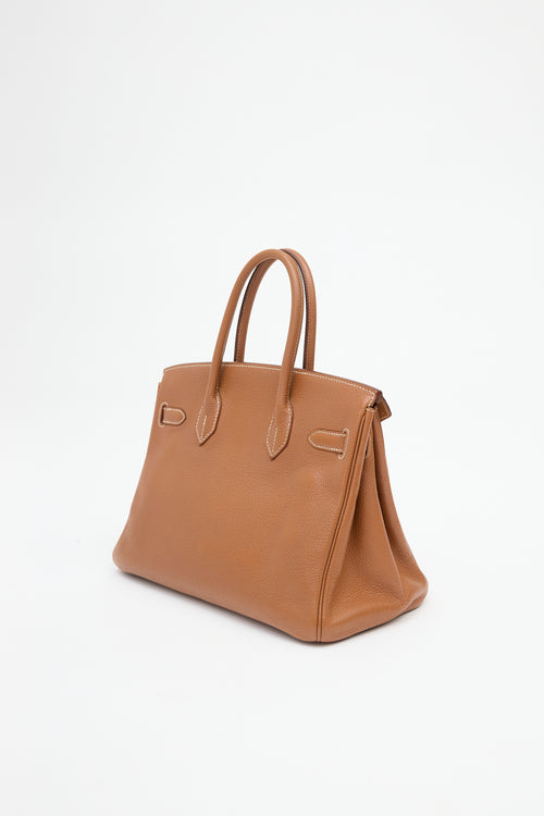 Hermès 2009 Gold Togo Birkin 30 Bag