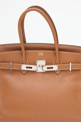 Hermès 2009 Gold Togo Birkin 30 Bag