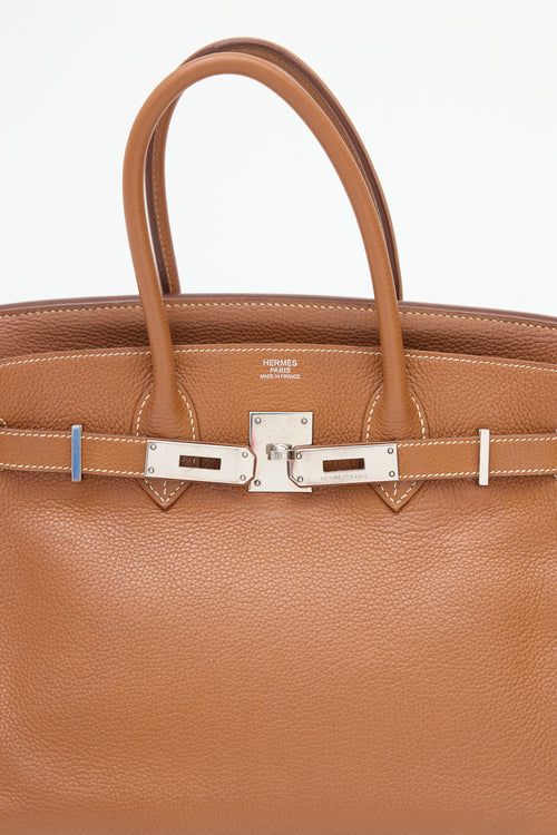 Hermès 2009 Gold Togo Birkin 30 Bag