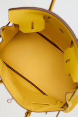 Hermès 2009 Jaune Ambre Clemence Birkin 30 Bag