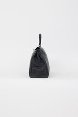 Hermès 2009 Noir Clémence Leather Kelly Retourne 35 Bag
