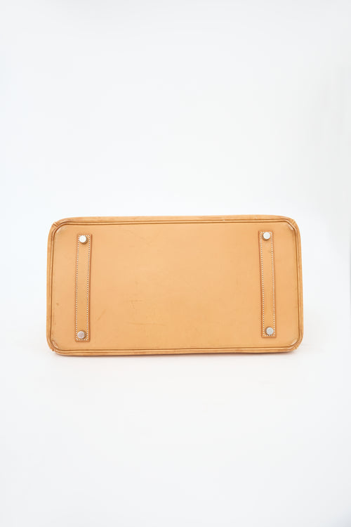 Hermès 2009 Vache Naturelle Birkin 35 Bag