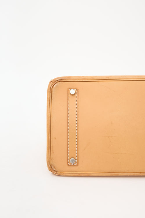 Hermès 2009 Vache Naturelle Birkin 35 Bag