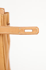 Hermès 2009 Vache Naturelle Birkin 35 Bag