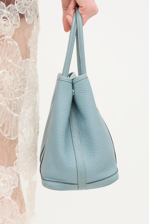 Hermès 2009 Blue Ciel Negonda Garden Party 36 Bag