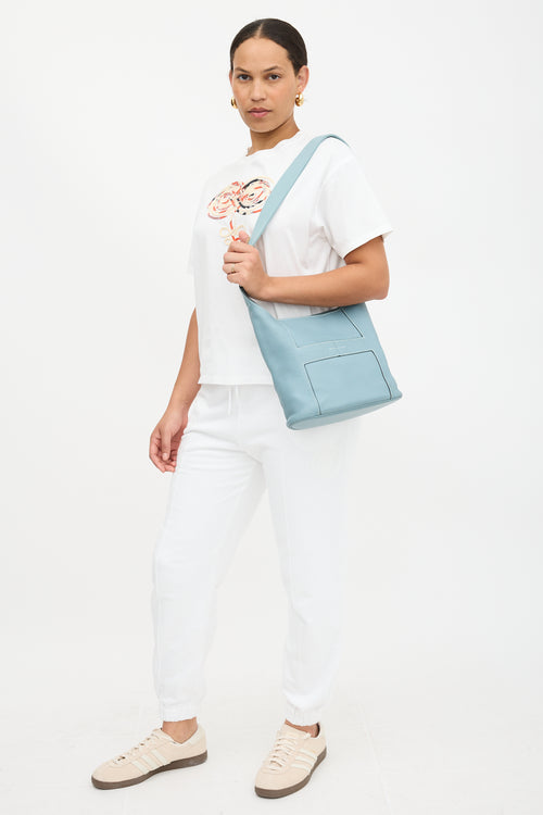 Hermès 2009 Ciel Clemence Good News 28 Bag