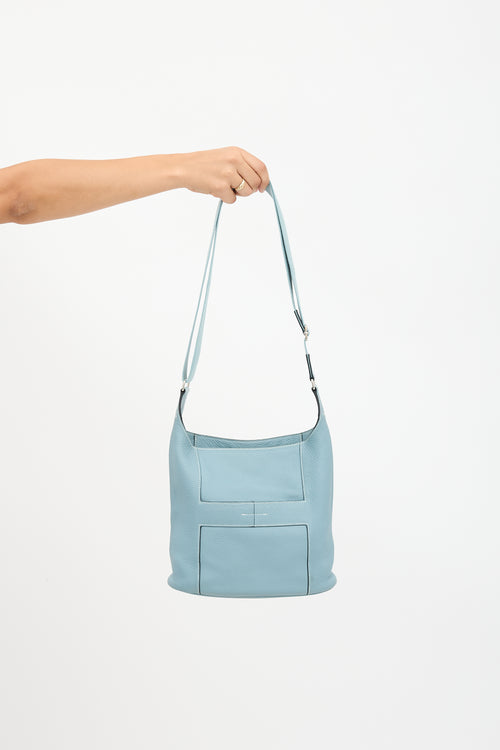 Hermès 2009 Ciel Clemence Good News 28 Bag