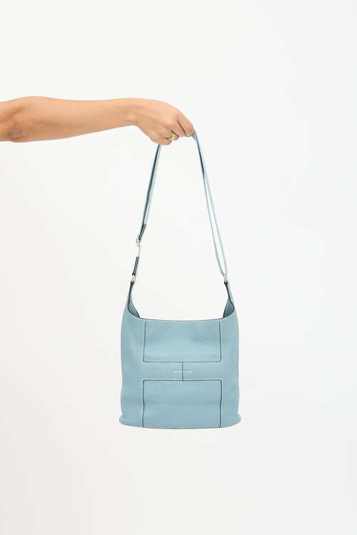 Hermès 2009 Ciel Clemence Good News 28 Bag