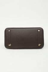 Hermès 2010 Chocolat Epsom Birkin 40 Bag