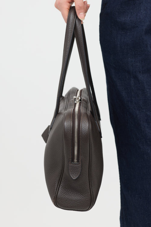 Hermès 2011 Ebene Clemence Victoria Elan 38 Bag