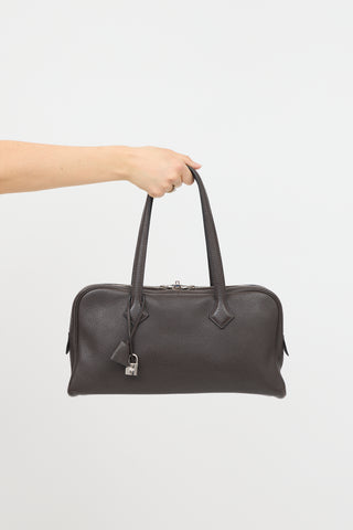 Hermès 2011 Ebene Clemence Victoria Elan 38 Bag