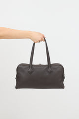 Hermès 2011 Ebene Clemence Victoria Elan 38 Bag