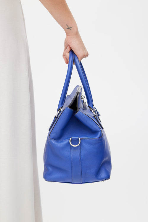 Hermès 2012 Bleu Electrique Toolbox 26 Swift Bag